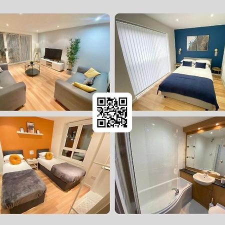 Large 5-Bed City Centre Townhouse With Secure Parking Manchester Ngoại thất bức ảnh